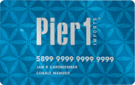 Pier 1 Rewards MasterCard